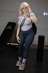 140cm White Hair G Cup Funwest Doll Granny Sex Doll
